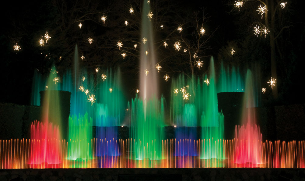 Christmas Decorating Ideas from Longwood Gardens & Tips for Visiting A Longwood Christmas