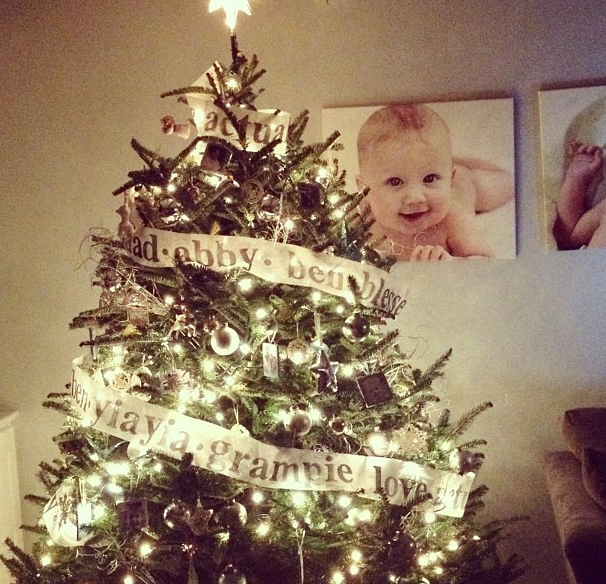 DIY Photo Ornaments {Our Family Tree}