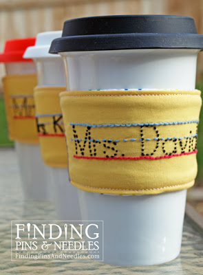Personalized cup sleeves