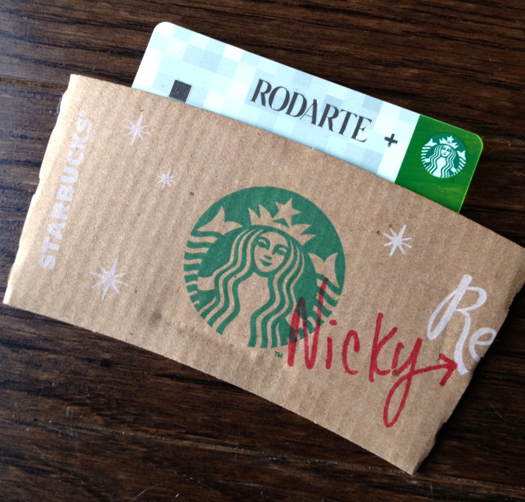 Coffee Themed Gift Card Holder {DIY Gift Idea}