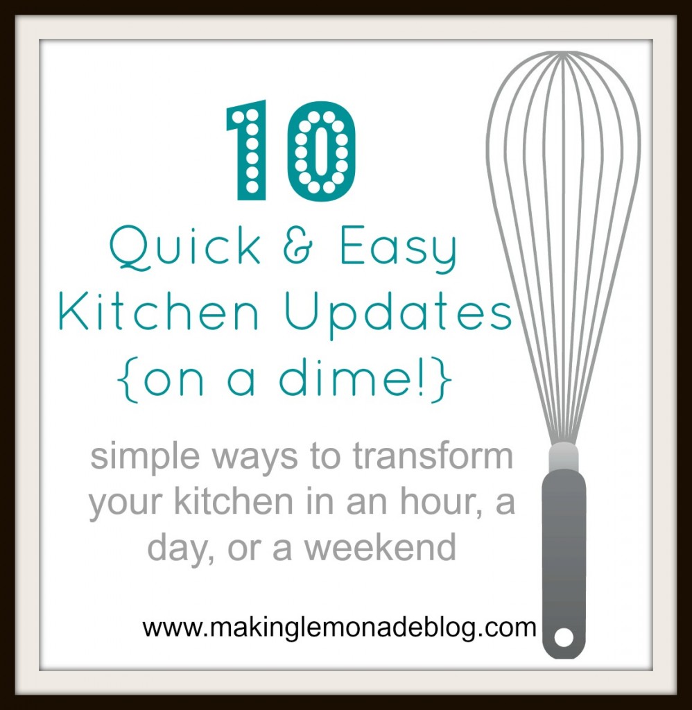10 Ways to Update Your Kitchen on a Dime