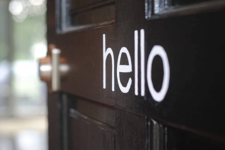 You Had Me at “Hello” {Front Door Makeover}