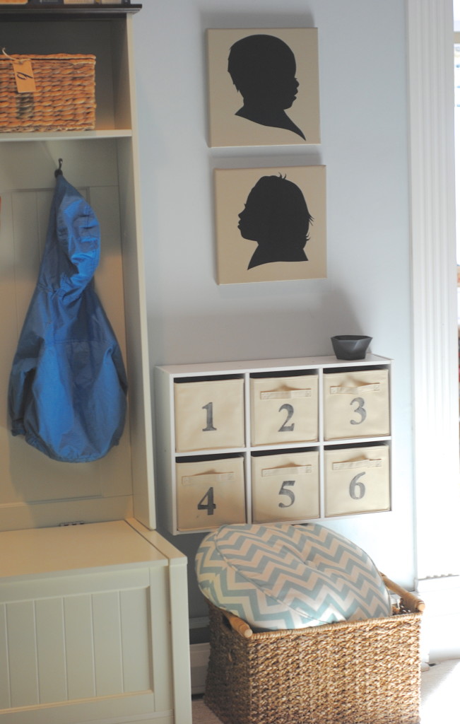 Back to School Organization Ideas (Mudroom and Family Command Center)