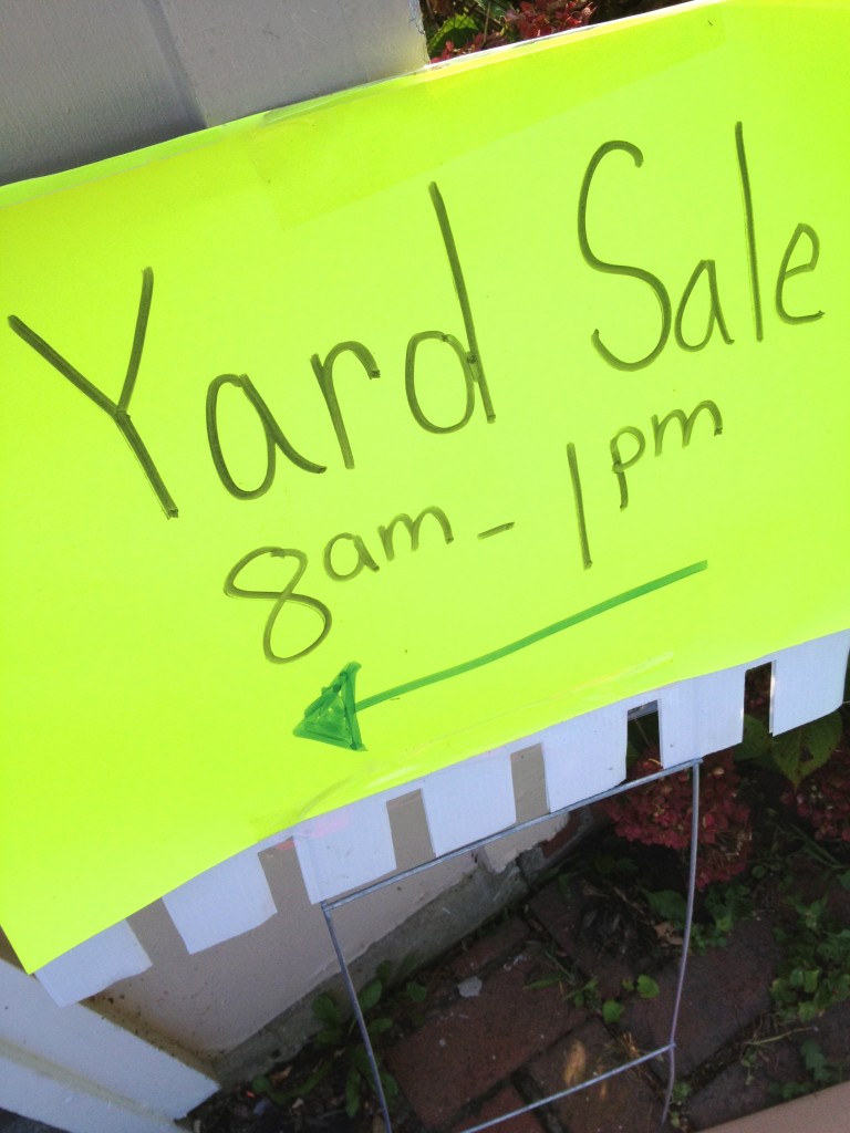 Tips for a WILDLY Successful Yard Sale