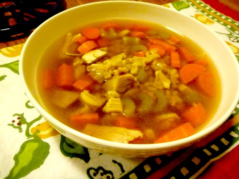 Thanksgiving Leftovers Soup Recipe