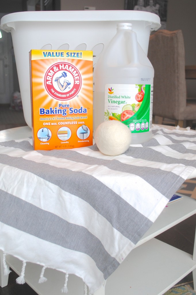 supplies for vinegar based laundry diy