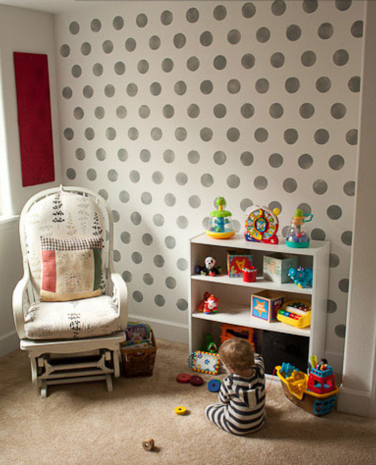 Polka Dots and Dotted Home Decor Trend: Ideas and Inspiration! www.makinglemonadeblog.com