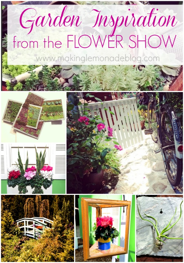 Garden Inspiration from the Philadelphia Flower Show! #gardening #Philly via www.makinglemonadeblog.com