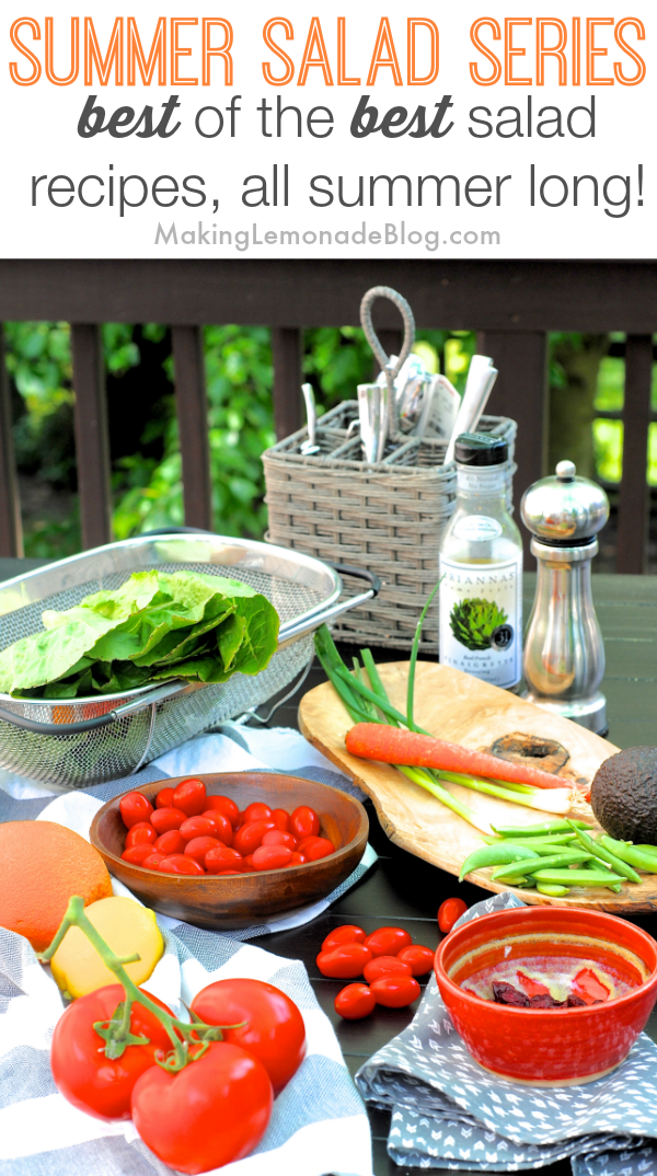 BEST summer salad recipes#summer #salads #healthyrecipes via www.makinglemonadeblog.com