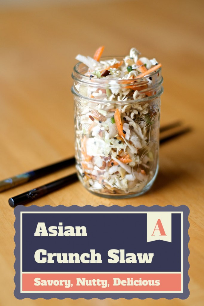 Crunchy Asian Slaw Recipe {Summer Salad Series} | Making Lemonade