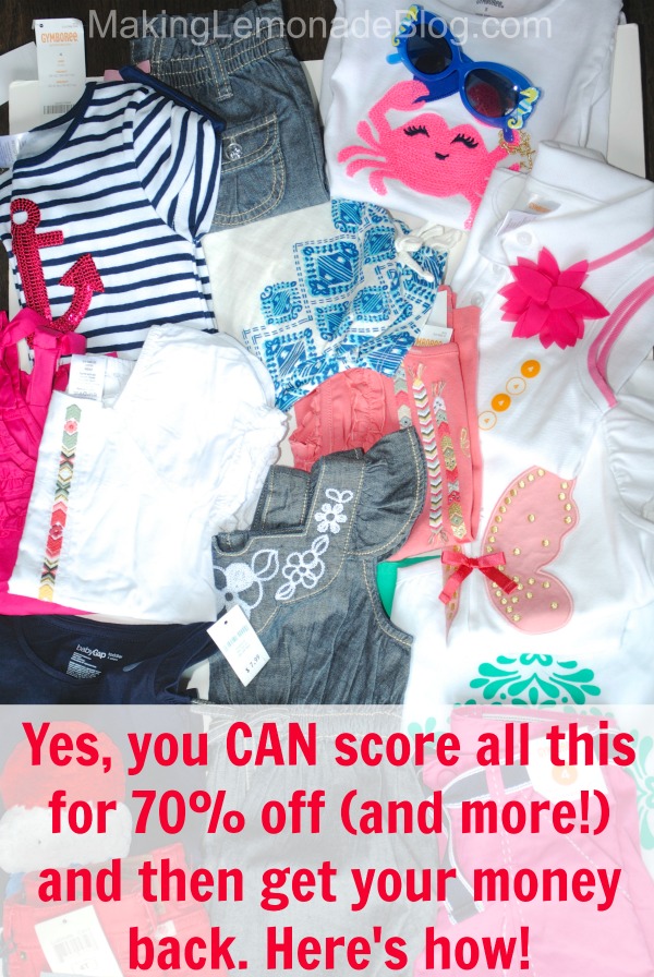 Amazing tips on how to get name-brand kids clothes FOR FREE! Yes, FREE! Follow this system, it really works! #kids #backtoschool