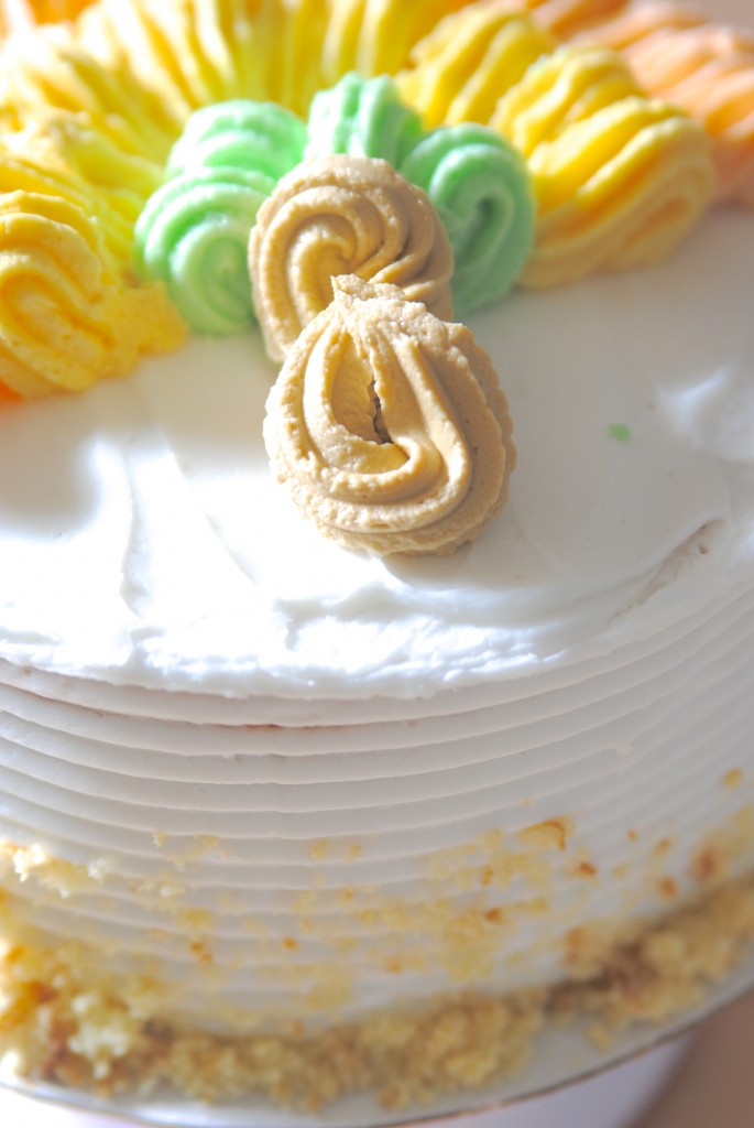 Cake decorating made easy, plus a tutorial for a super cute Thanksgiving cake!
