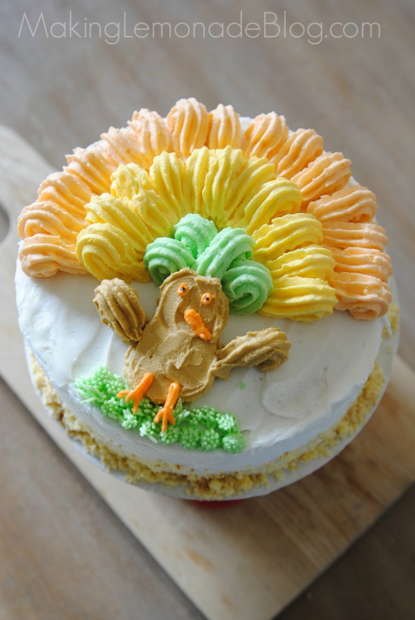 Cake decorating made easy, plus a tutorial for a super cute Thanksgiving cake!