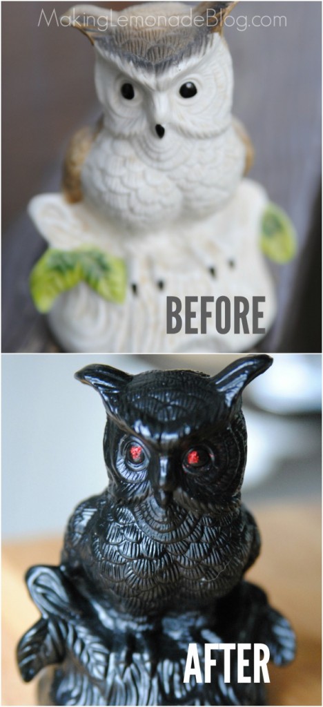 Halloween decor on a dime... i can't believe how easy it is to get a stylish look for just a few dollars using these tricks and ideas!