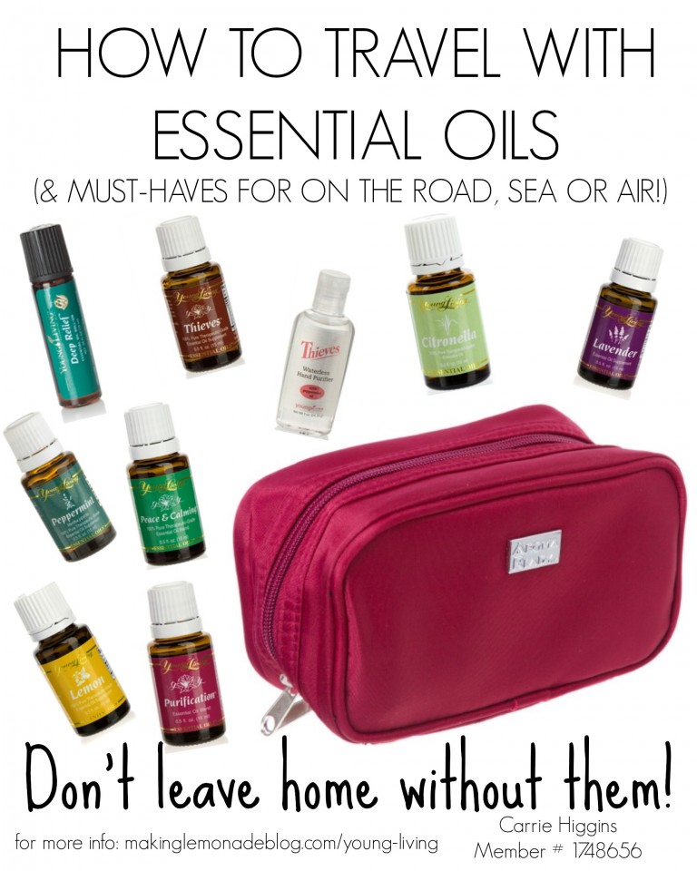 How to Travel with Essential Oils (and the BEST OILS for your NEXT TRIP!)