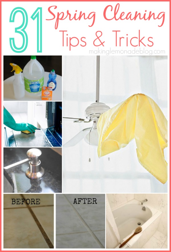 Best Posts of 2014: 31 of the BEST Spring Cleaning Tips!