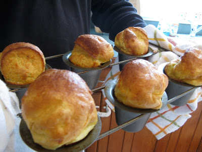 How to make perfect Popovers, a wonderful Christmas morning breakfast!