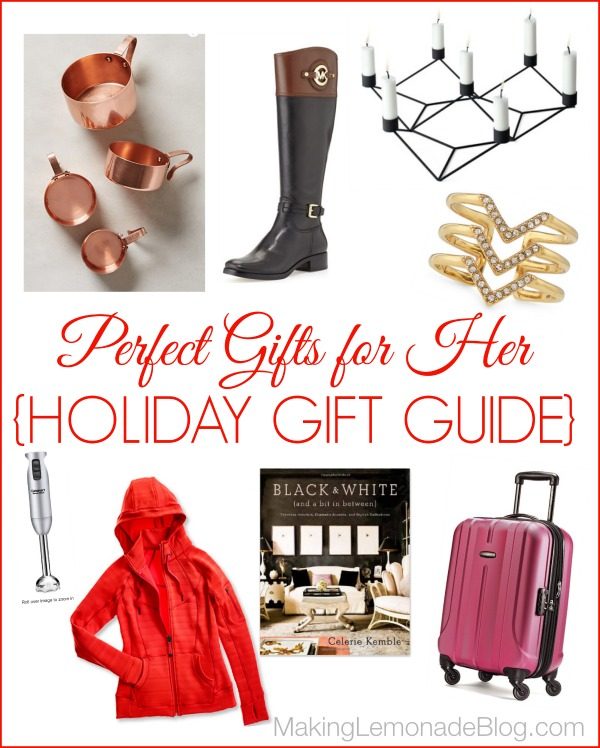 Great Gift Ideas for HER {Holiday Gift Guide}
