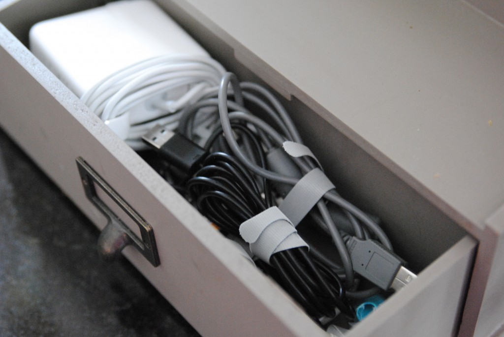 This neat trick will organize your wires and cords in seconds flat!