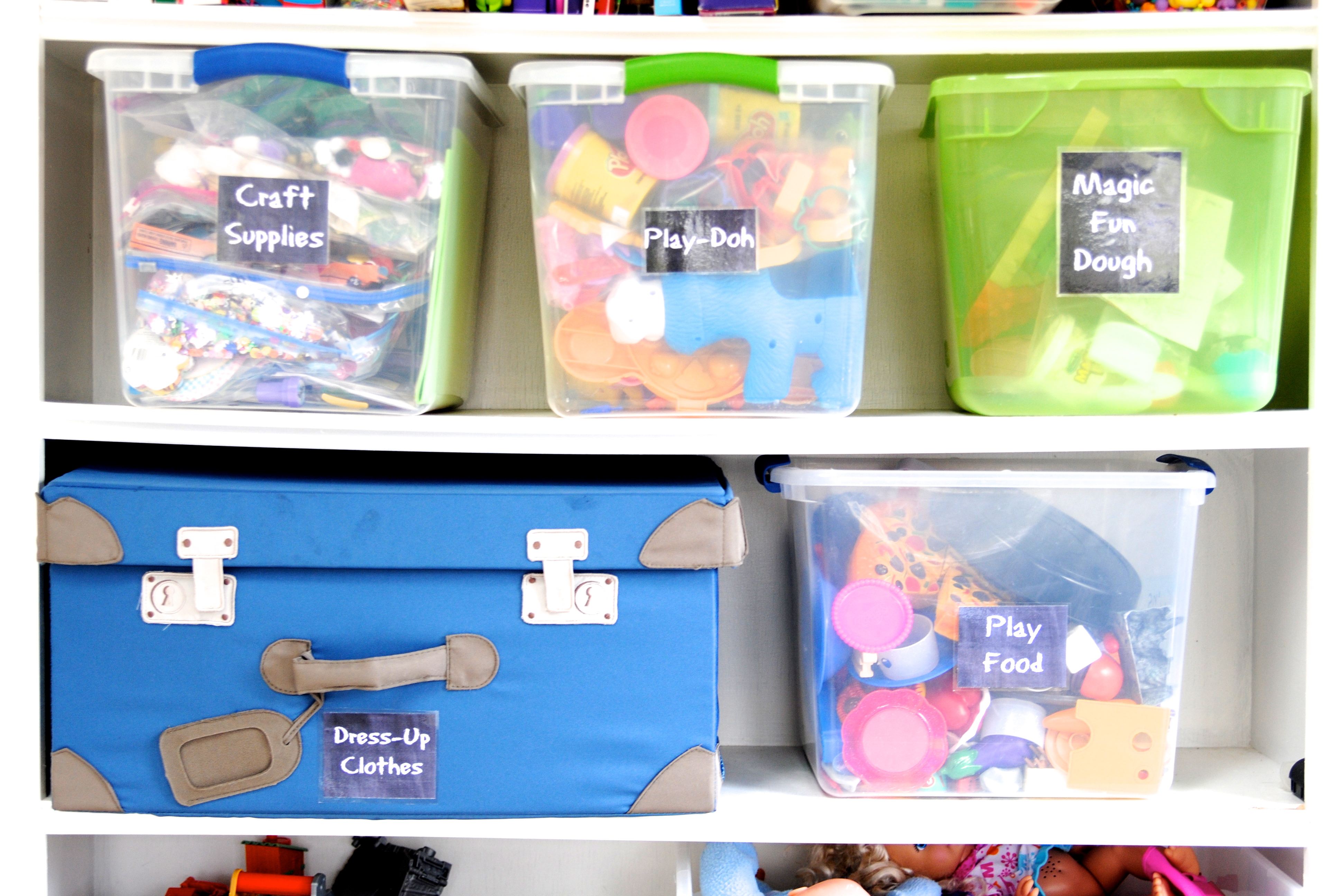 How to Organize and Tame Toys! Practical steps and clever ideas for toy organization to declutter and simplify your life!