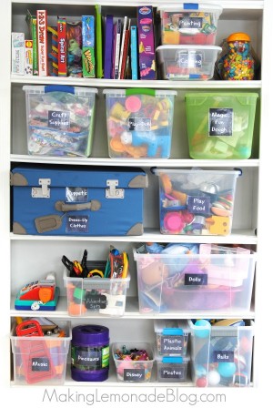 Toy Organization 101: Taming the Toys - Making Lemonade