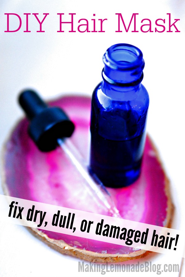 This DIY hair mask & serum has powerful essential oils and is all natural... with AMAZING results! Love the AFTER!