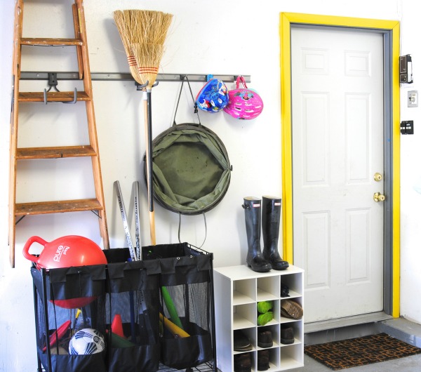 Great tips and ideas for organizing your garage once and for all!