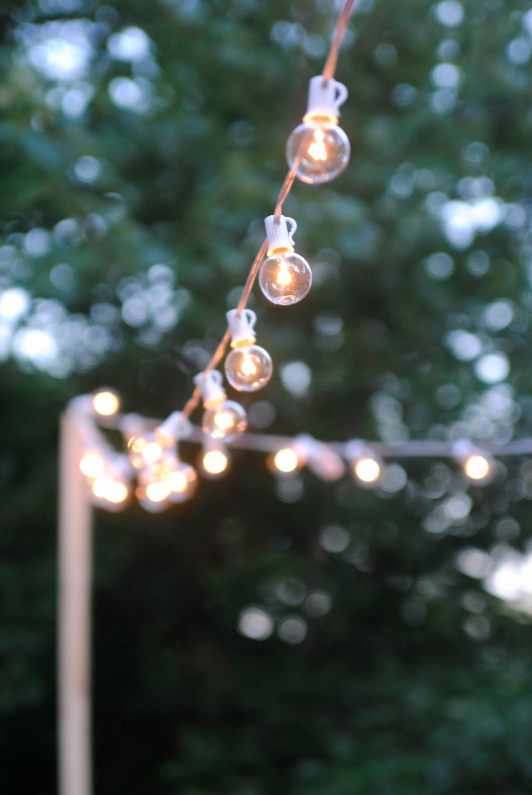 How to Hang Outdoor String Lights (The Deck Diaries, Part 3)
