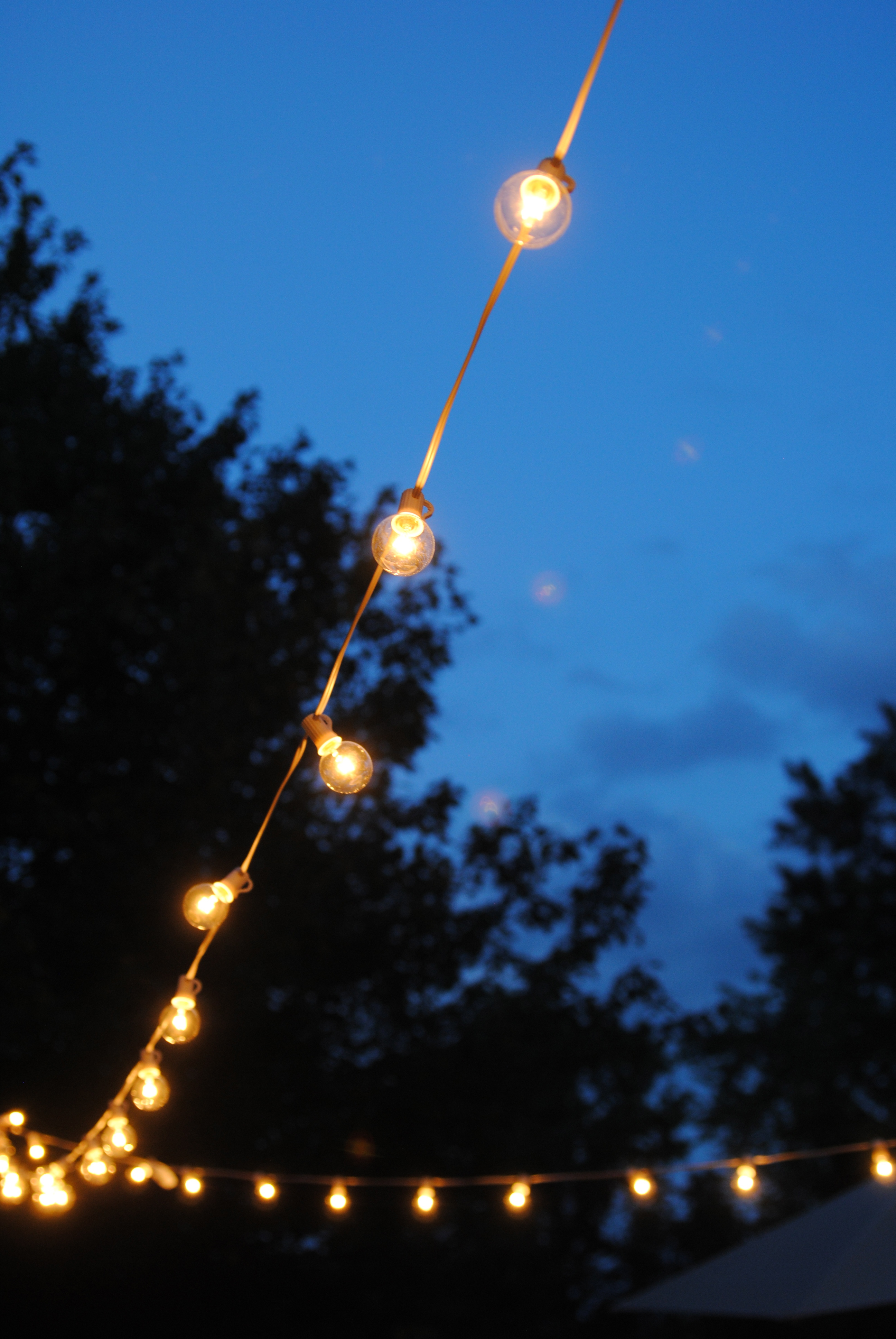 How To Hang Outdoor String Lights The Deck Diaries Part 3 Making Lemonade
