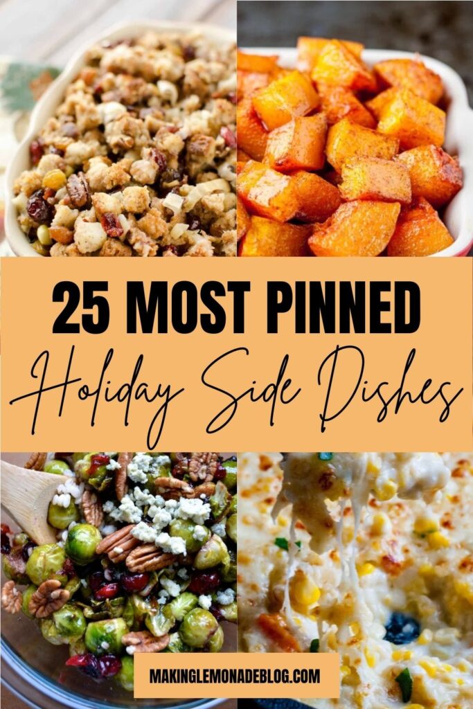 25 Most Pinned Holiday Side Dishes