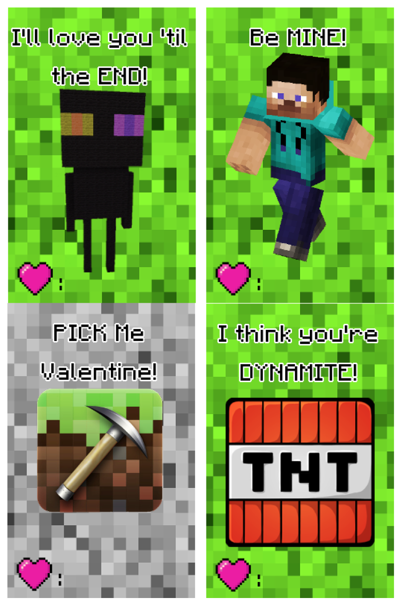 Roblox Valentine Card