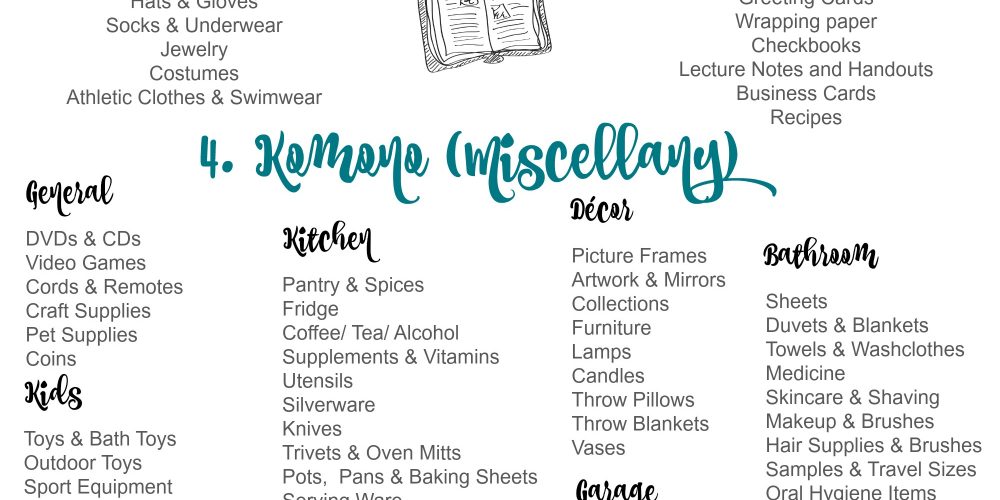 Excited to use this free printable decluttering checklist for the KonMari Method of discarding and organizing! It includes ALL the categories in a handy checklist to kickstart your decluttering and organization spree. Love this series!