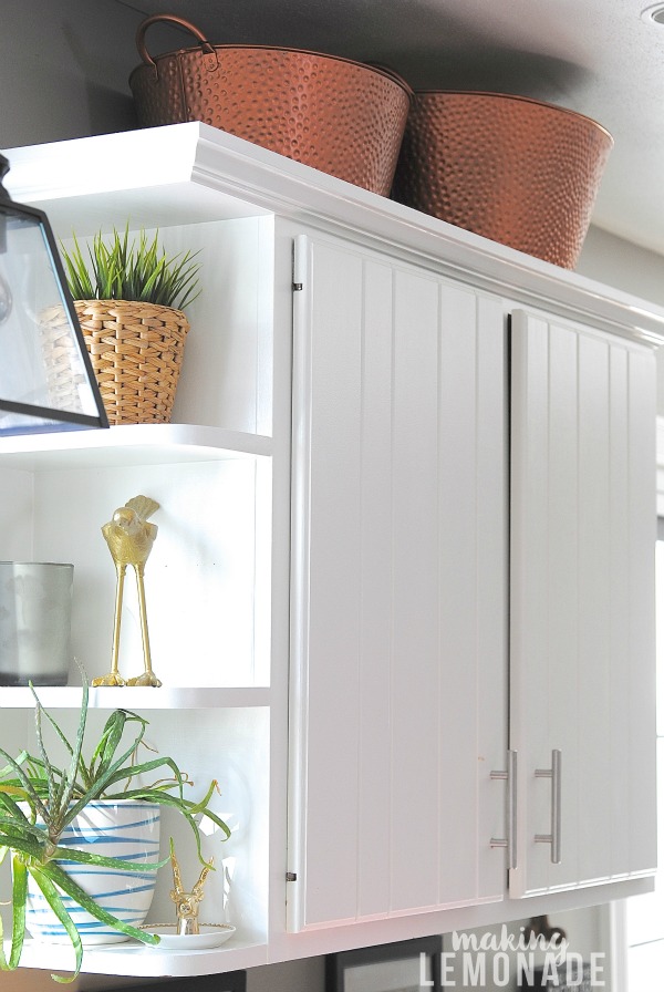 Clever storage ideas for organizing everyday items beautifully! Love the beverage station too!