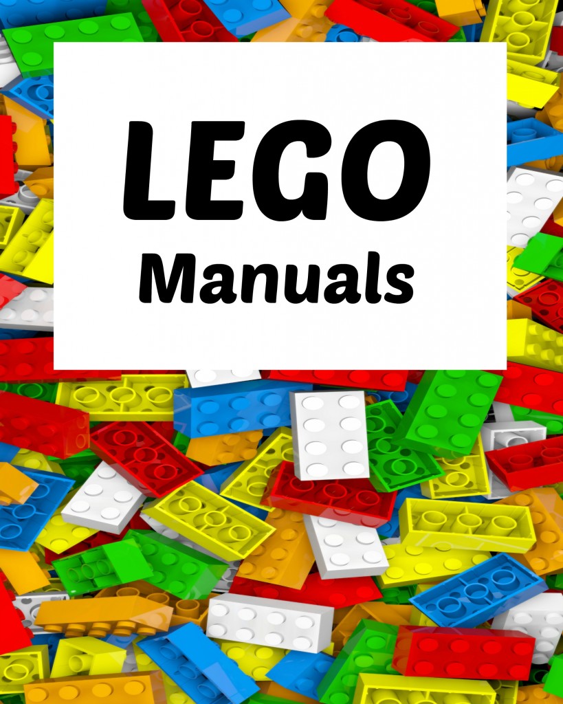FINALLY a great way to organize LEGO manuals! Love this organization tip.