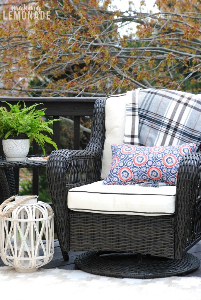 great outdoor living ideas and deck makeover! Wait until you see the before and after!