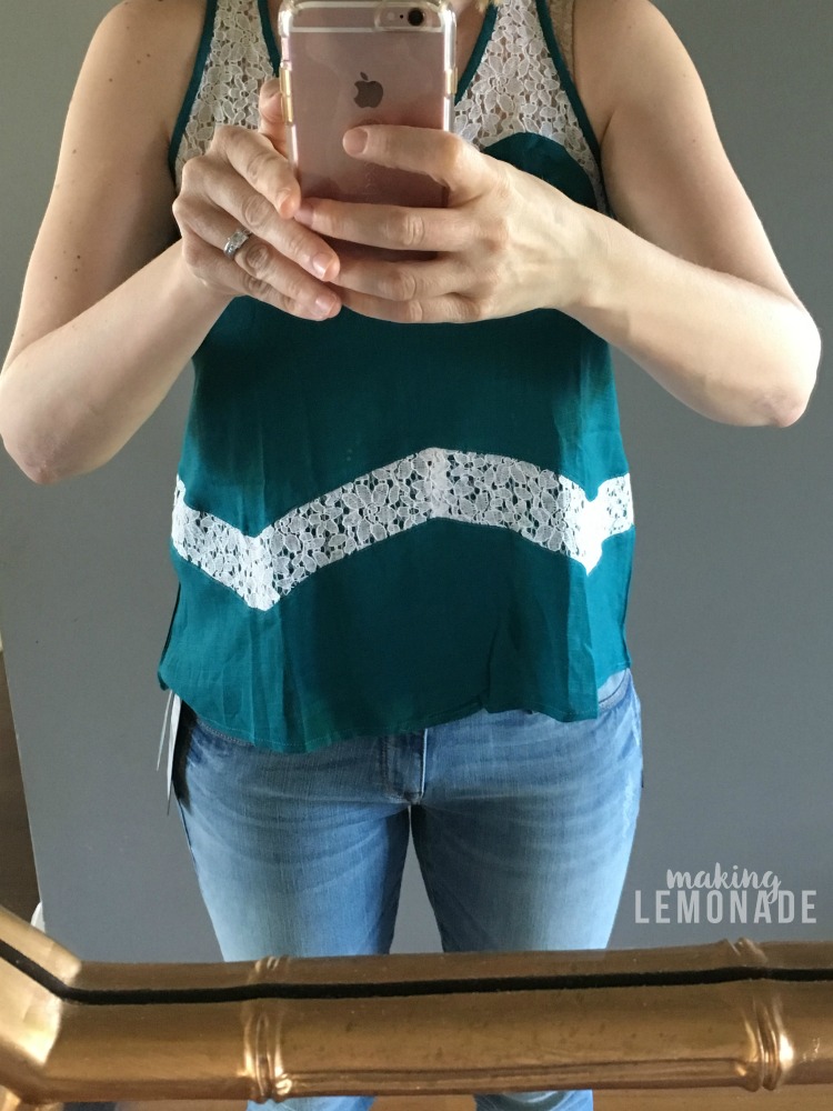 Stitch Fix Review- love the boho vibe in this spring outfit!