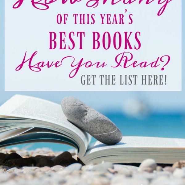 Here's the ultimate list of this year's must-read books!