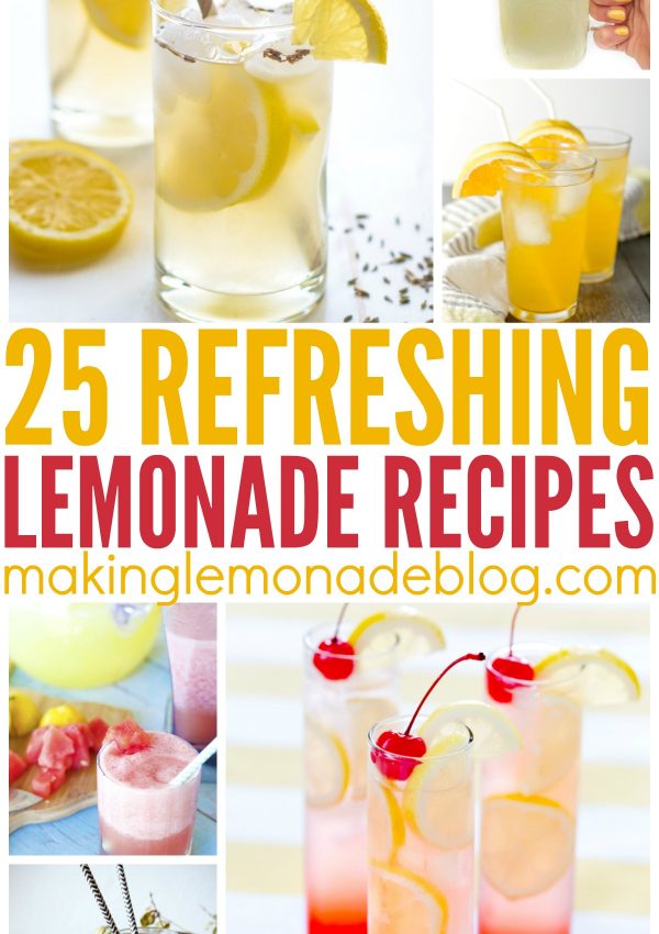 25 Mouthwatering Lemonade Recipes to Try this Summer