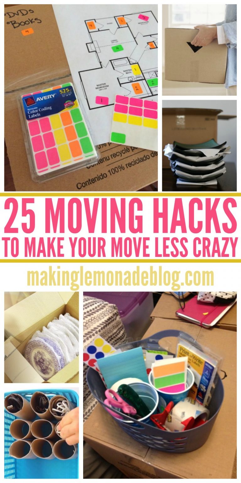 25 Clever Moving Hacks to Make Your Move Easier