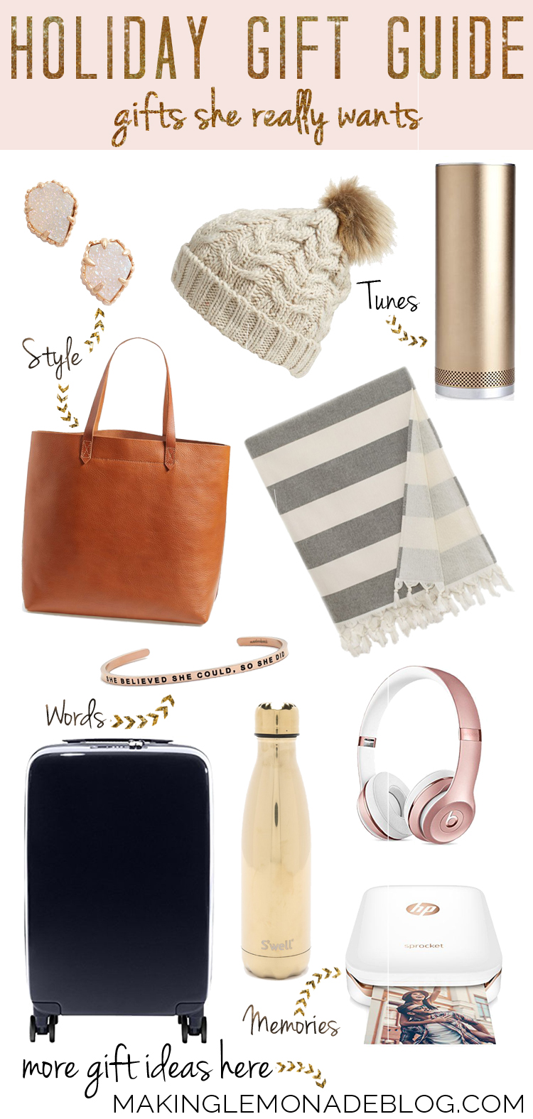 Holiday Gifts She Really Wants! (Gift Guide for Women)