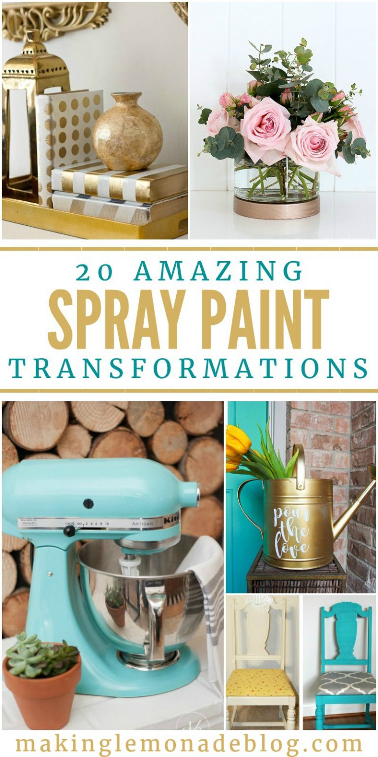 20 Amazing Spray Paint Transformations