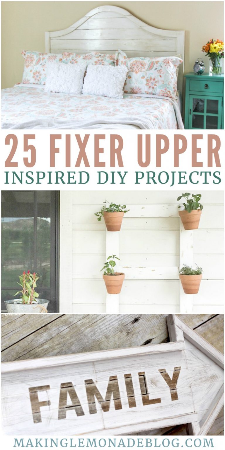 25 Fixer Upper Style DIY Projects