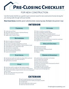 Building a House? Grab this Free Checklist