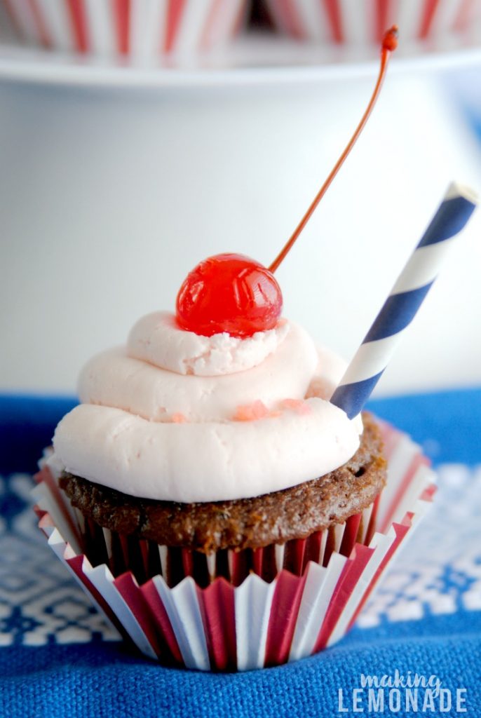 Brilliant-- this delicious Dr Pepper cupcakes recipe is super easy to make thanks to using boxed cake mix plus they feed a crowd and are a hit at parties!