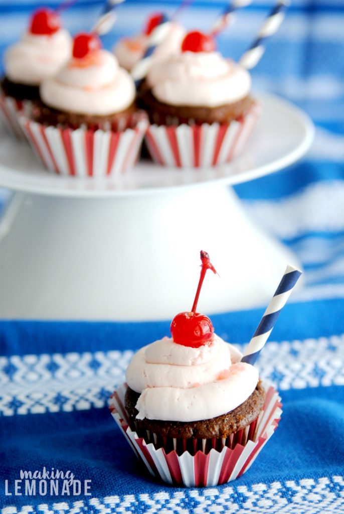 Brilliant-- this delicious Dr Pepper cupcakes recipe is super easy to make thanks to using boxed cake mix plus they feed a crowd and are a hit at parties!