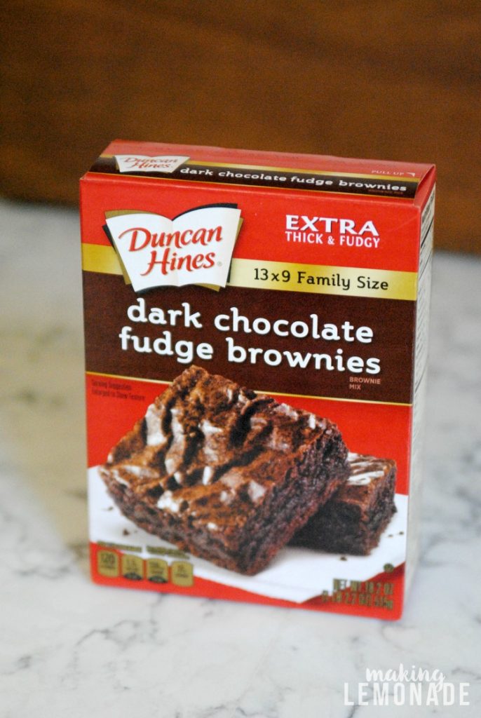 These Halloween brownies look so good and use a boxed brownie mix! Making these for our next Halloween party!