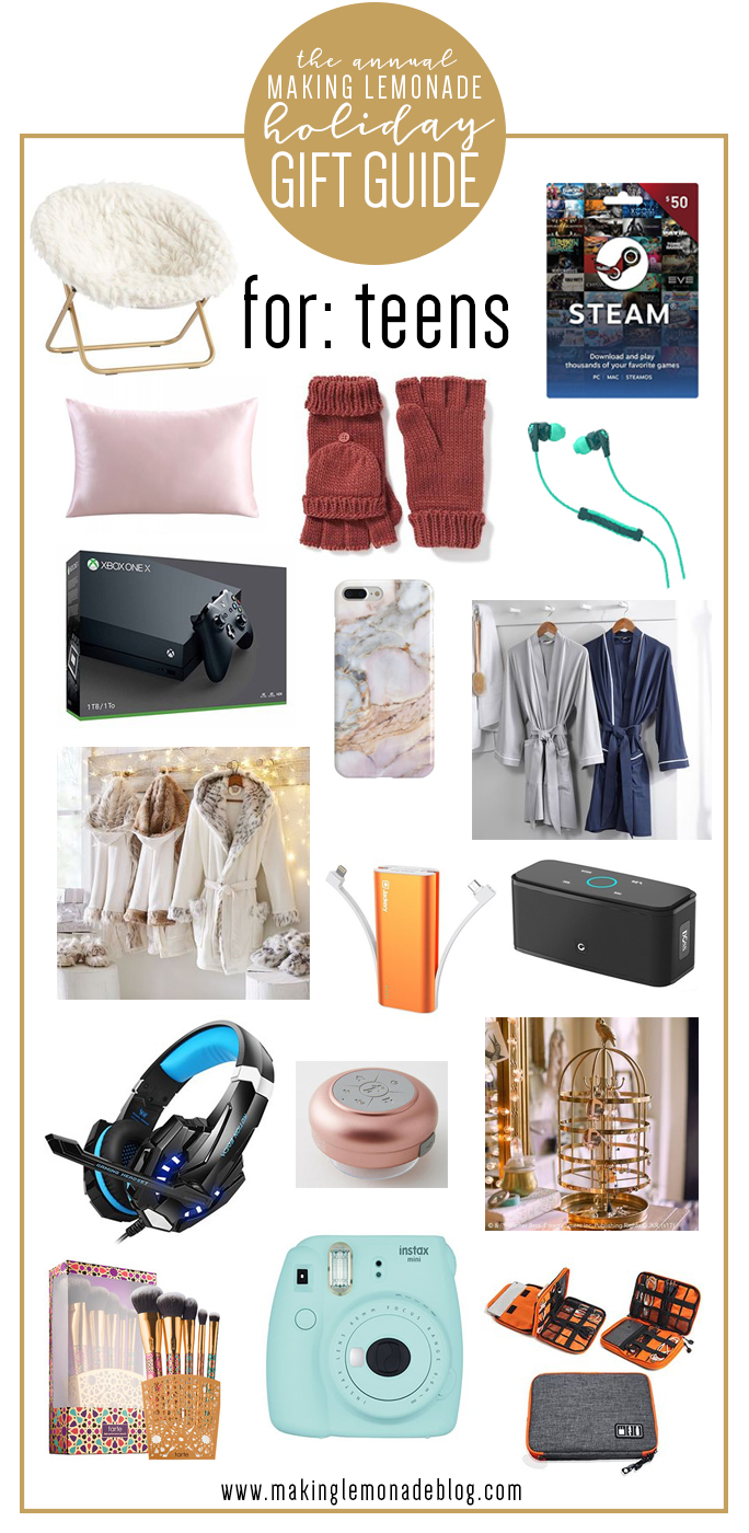 Holiday gift guide for teens