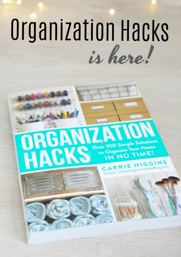 Organization Hacks is Here! (+ $100 Amazon Giveaway)