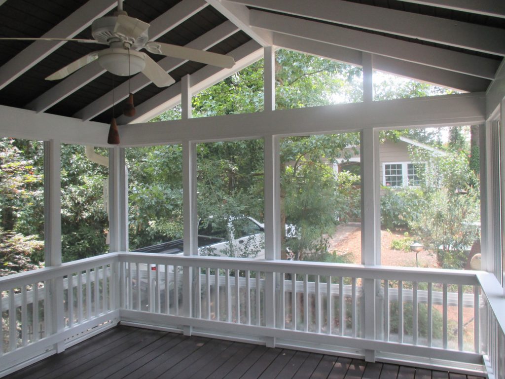 home goals: how to add a screened porch