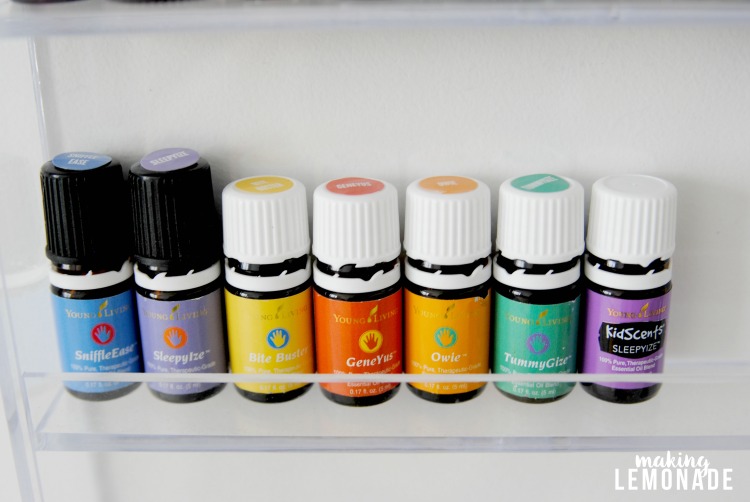 how to organize essential oils so you always have what you need on hand for natural health, wellness, and beauty!